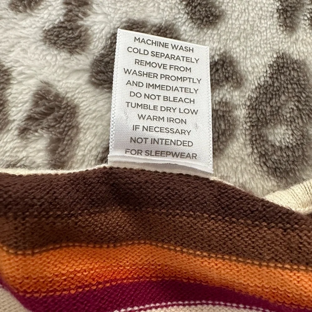2006 Gymboree Striped Sweater Tank Top in Cream Size 9